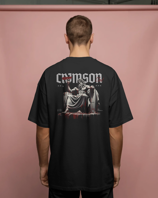 Crimson Clad Baskılı Oversize T-shirt
