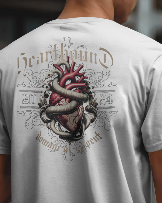 Hearthbound Baskılı Oversize T-shirt