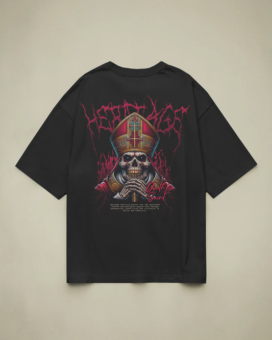 Heritage Baskılı Oversize T-shirt