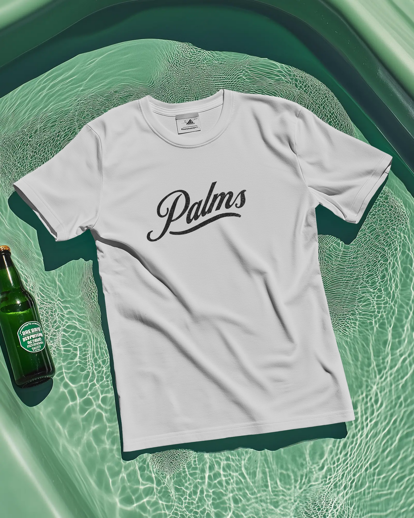 Palms Baskılı Oversize T-shirt