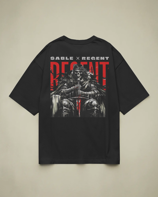 Regent Baskılı Oversize T-shirt