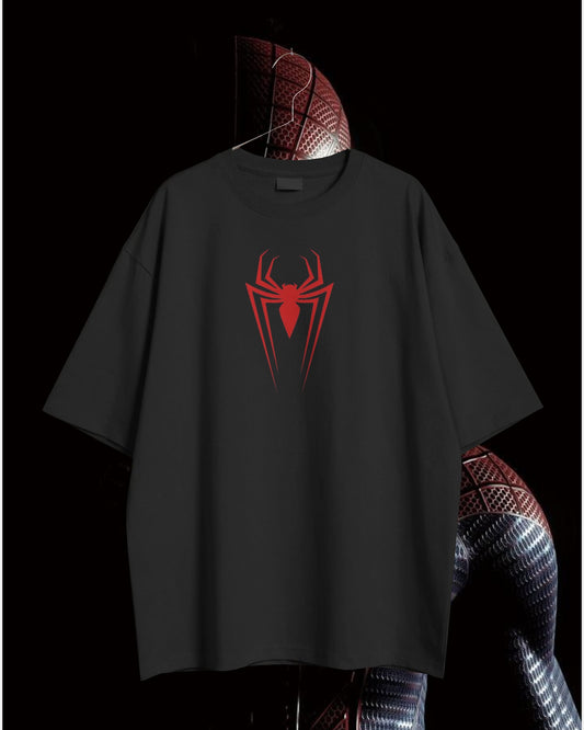 Spider-Man Baskılı Oversize T-shirt