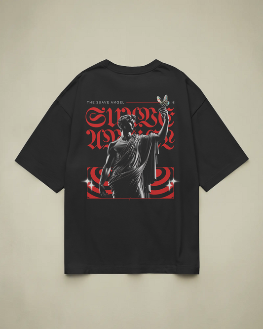 The Suave Angel Baskılı Oversize T-shirt
