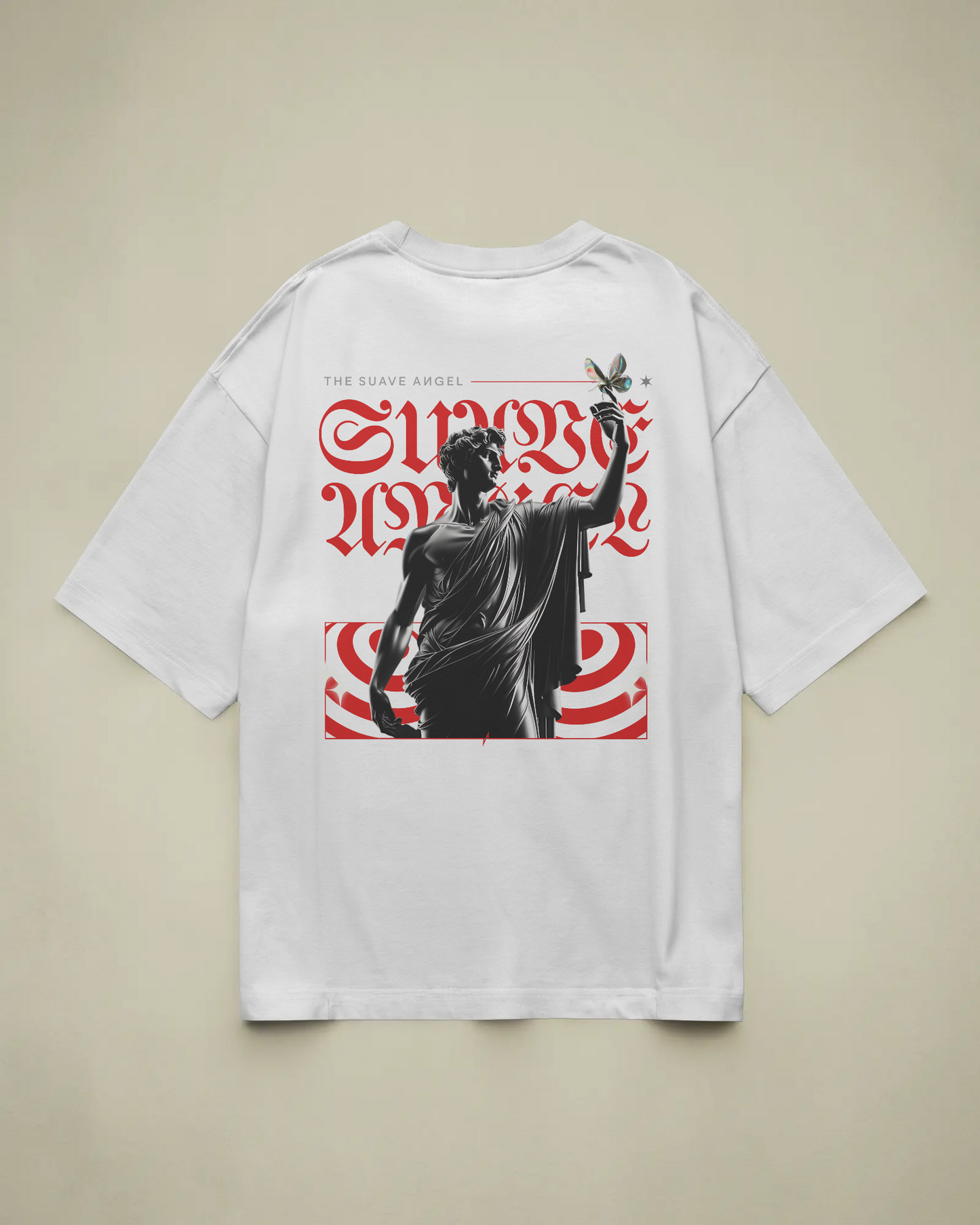 The Suave Angel Baskılı Oversize T-shirt