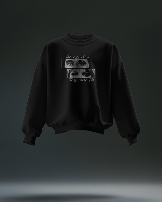 The Eyes Chico 2  Baskılı Sweatshirt