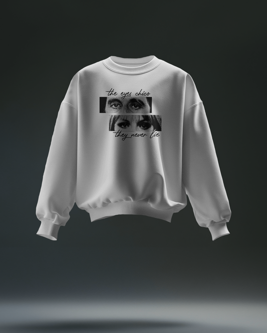 The Eyes Chico 2  Baskılı Sweatshirt