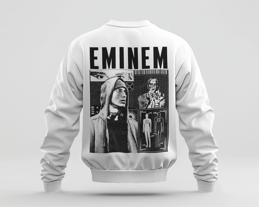 Eminem Baskılı Sweatshirt