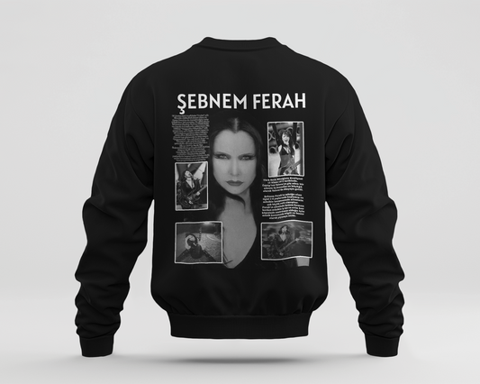 Şebnem Ferah Baskılı Sweatshirt