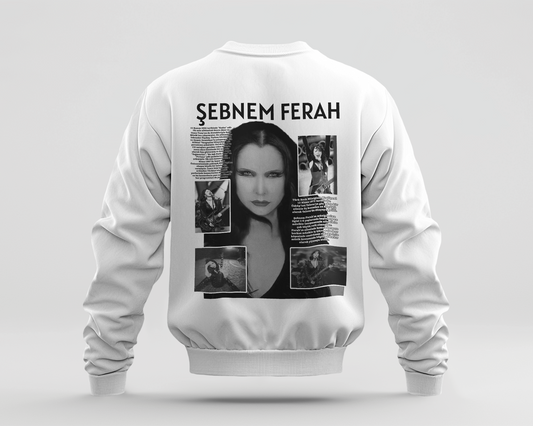 Şebnem Ferah Baskılı Sweatshirt