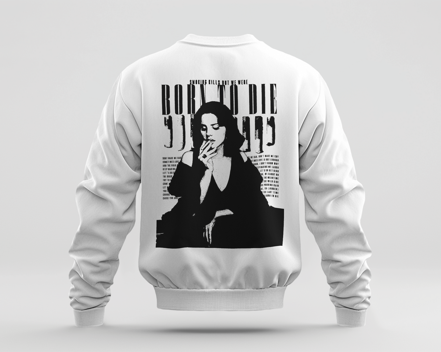 Lana Del Rey 1 Baskılı Sweatshirt