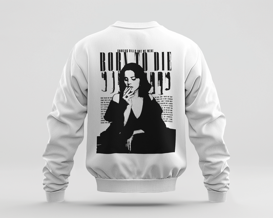 Lana Del Rey 1 Baskılı Sweatshirt
