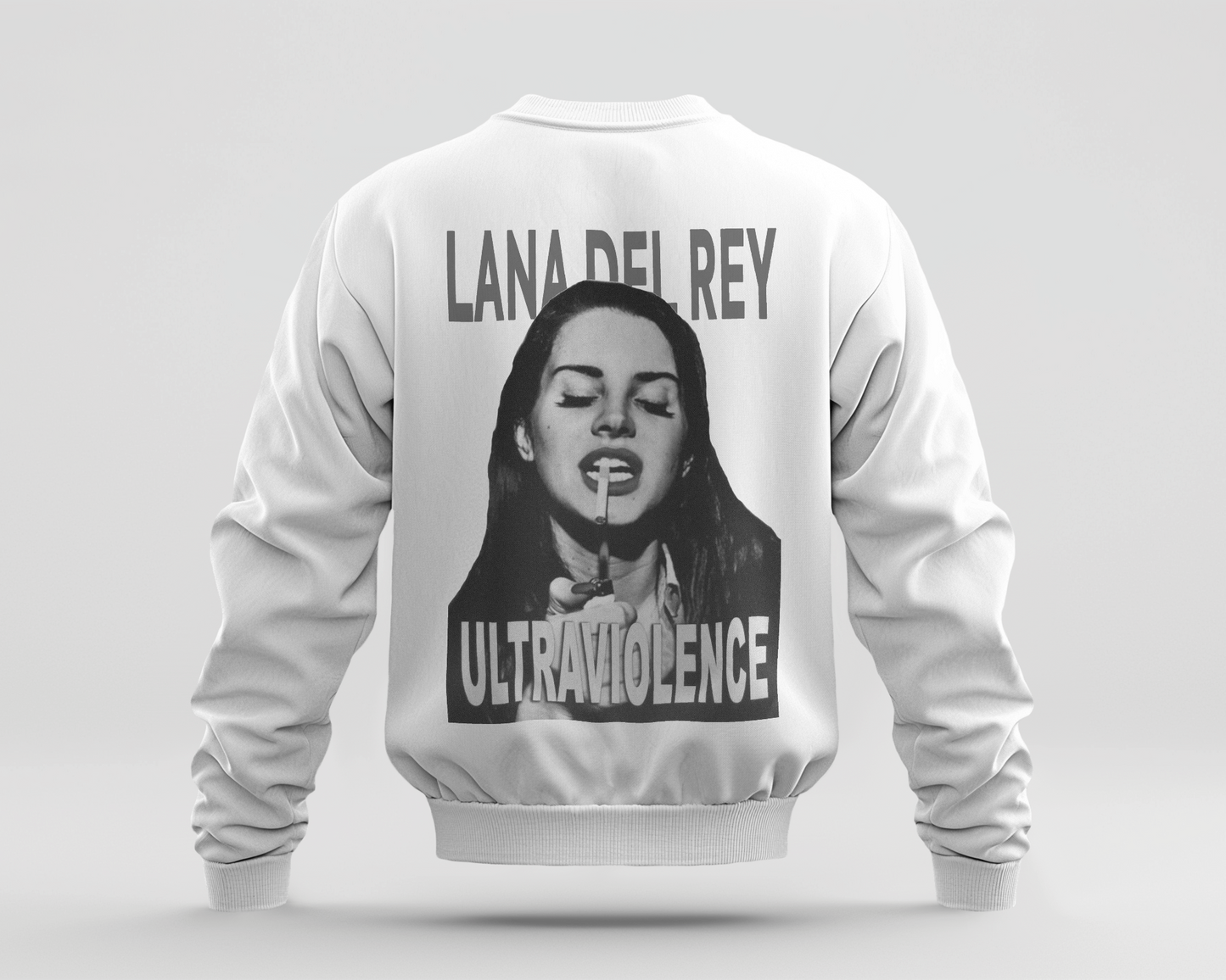 Lana Del Rey 2 Baskılı Sweatshirt