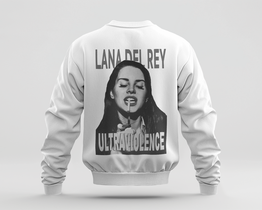 Lana Del Rey 2 Baskılı Sweatshirt