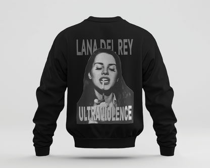 Lana Del Rey 2 Baskılı Sweatshirt