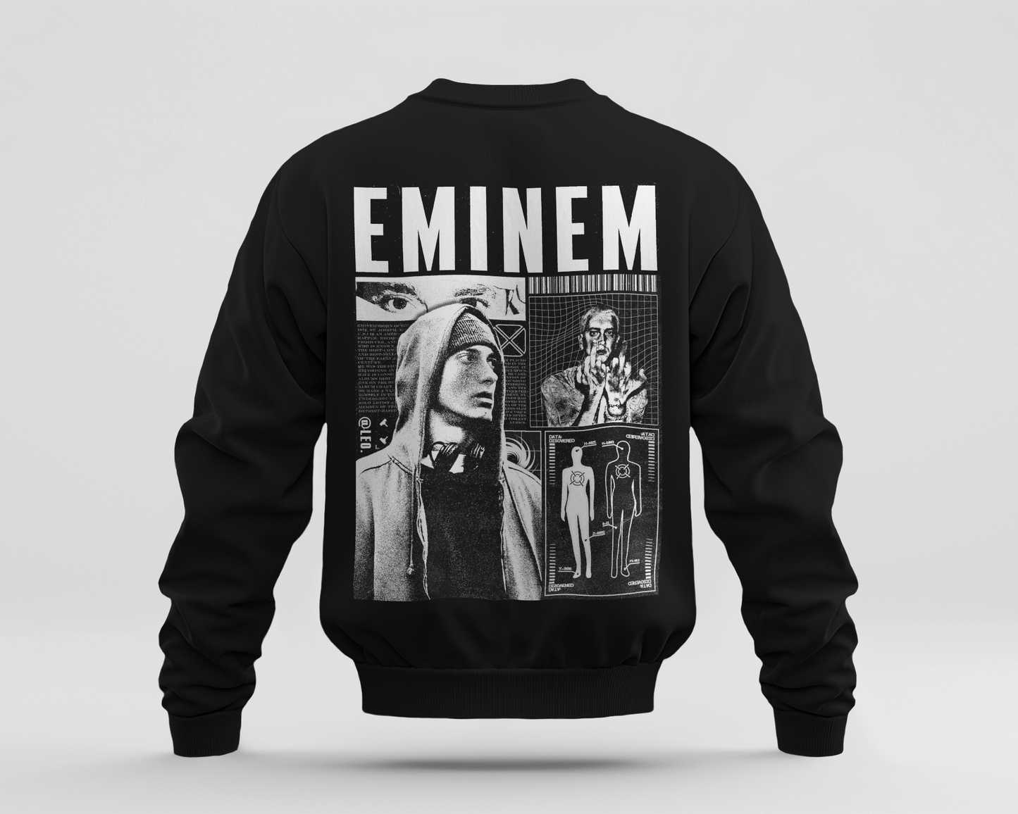 Eminem Baskılı Sweatshirt