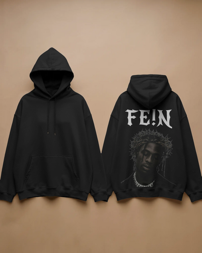 FE!N Baskılı Hoodie
