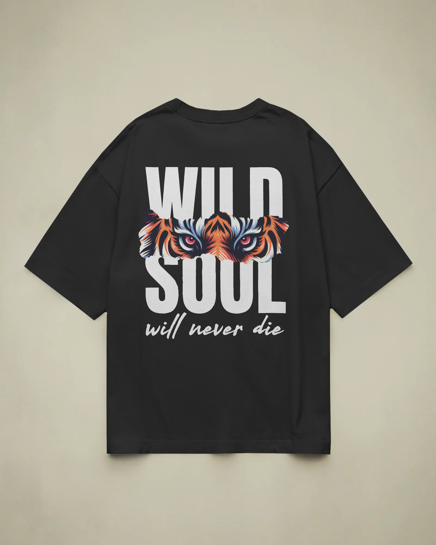 Wild Soul Baskılı Oversize T-shirt