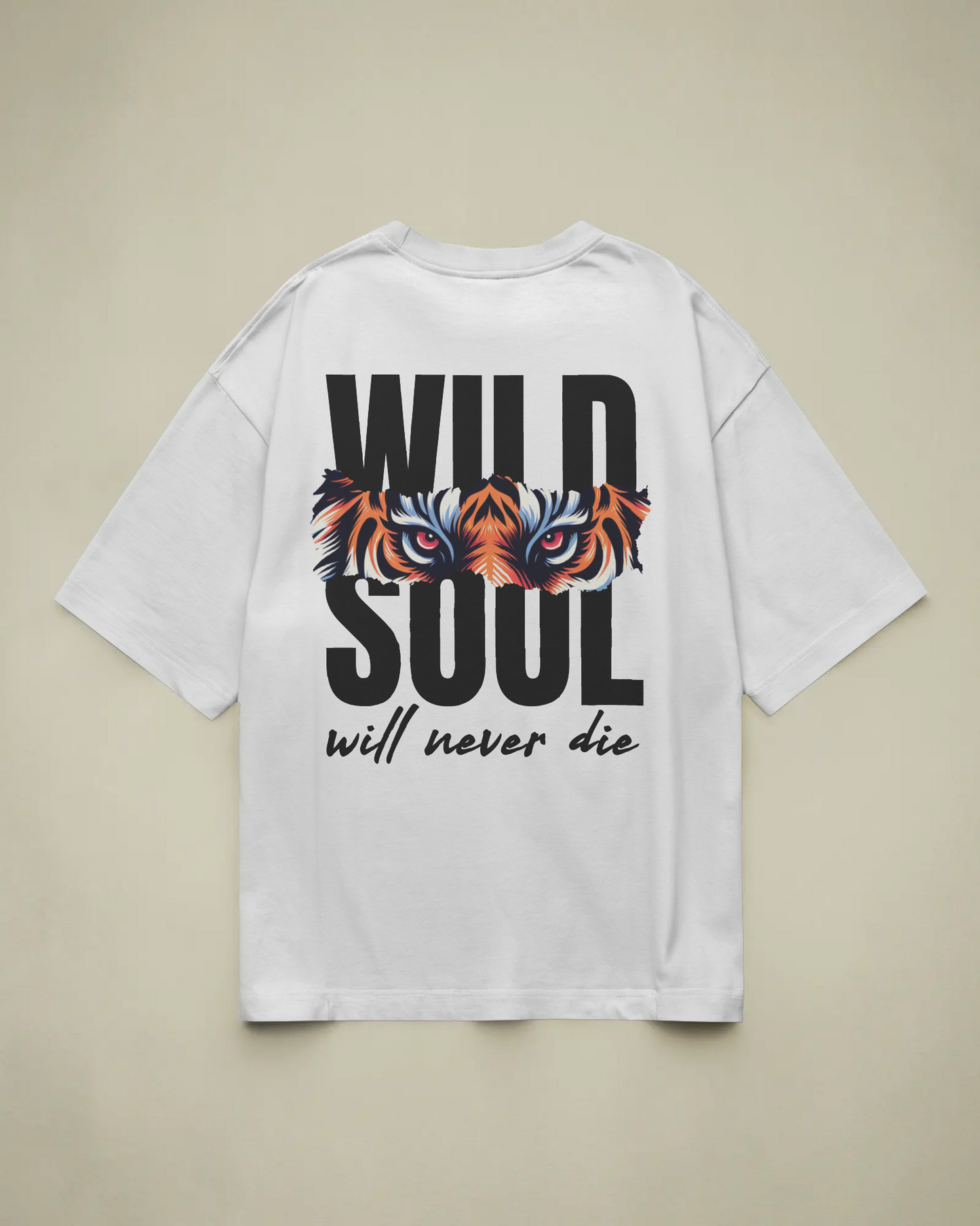 Wild Soul Baskılı Oversize T-shirt