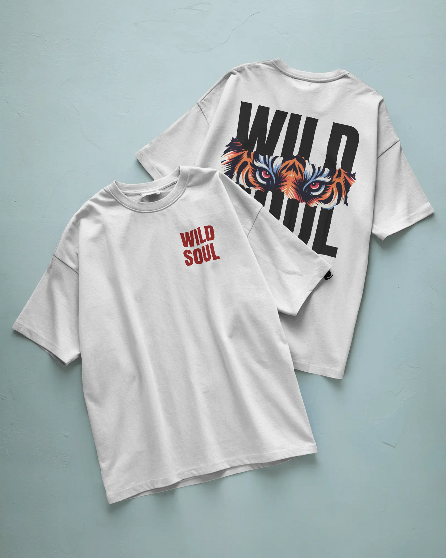 Wild Soul Baskılı Oversize T-shirt