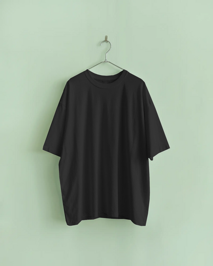 Baskısız Basic Oversize T-shirt
