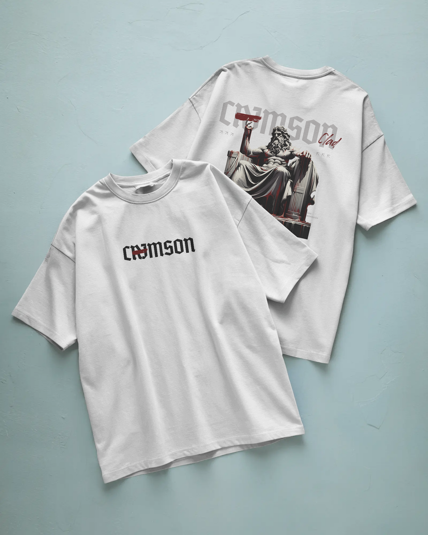 Crimson Clad Baskılı Oversize T-shirt