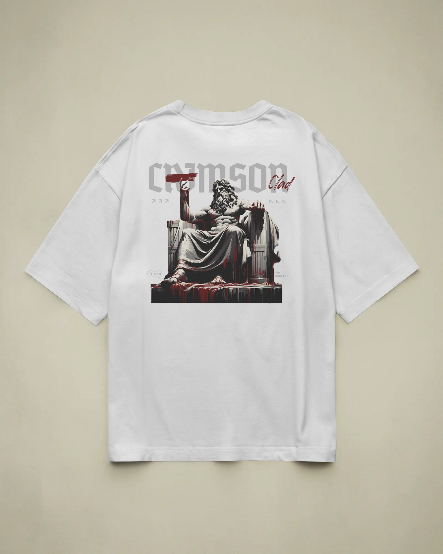 Crimson Clad Baskılı Oversize T-shirt