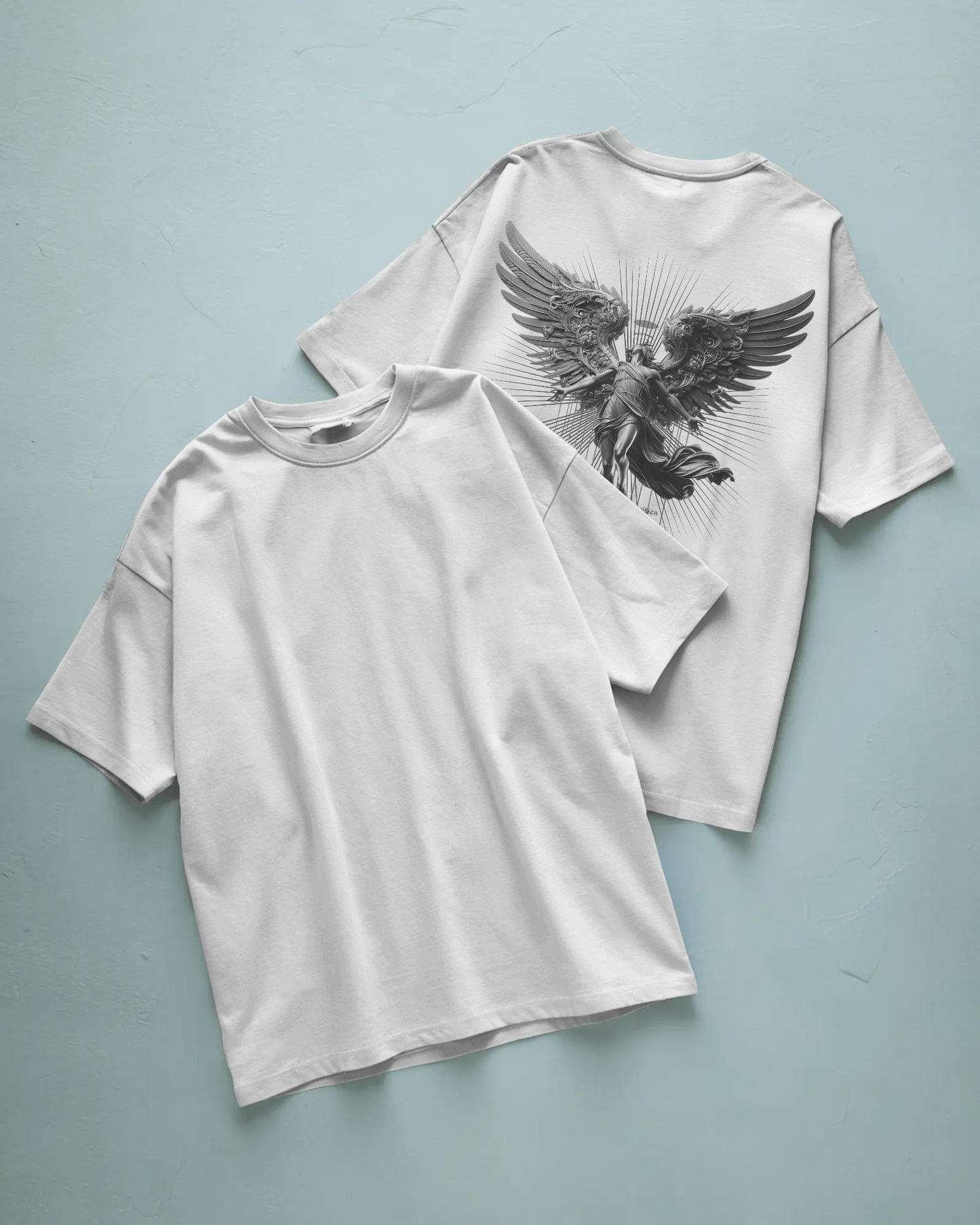 Divine Order Baskılı Oversize T-shirt