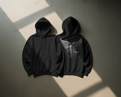 Divine Order Baskılı Hoodie