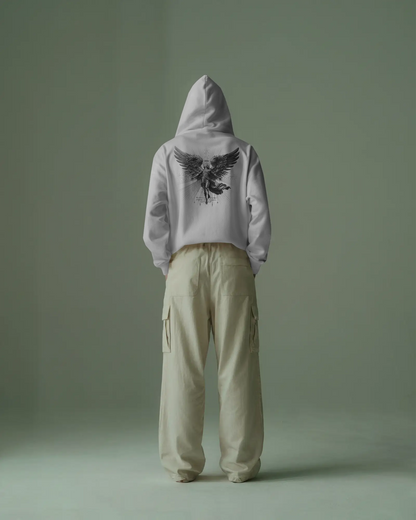 Divine Order Baskılı Hoodie