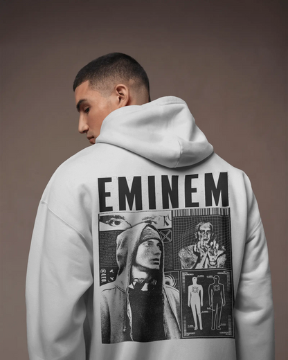 EMINEM Baskılı Hoodie