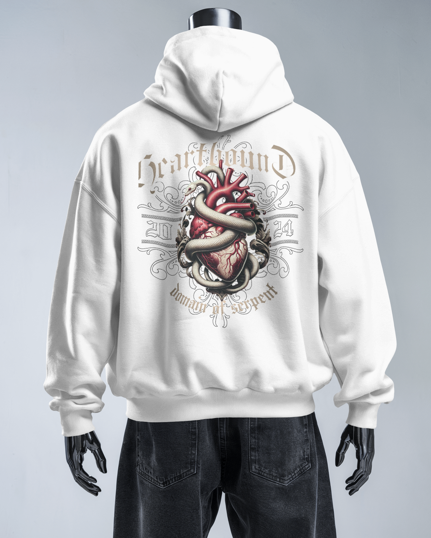 Hearthbound Baskılı Hoodie