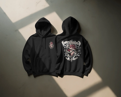 Hearthbound Baskılı Hoodie
