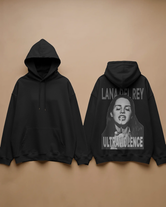 Lana Del Rey 2 Baskılı Hoodie