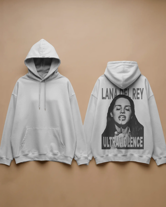 Lana Del Rey 2 Baskılı Hoodie