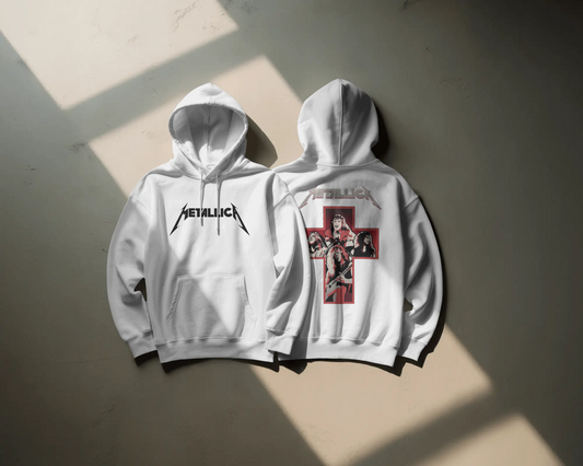 Metallica 2 Baskılı Hoodie