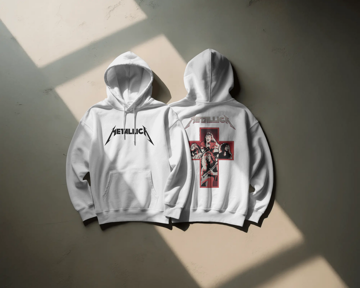 Metallica 2 Baskılı Hoodie