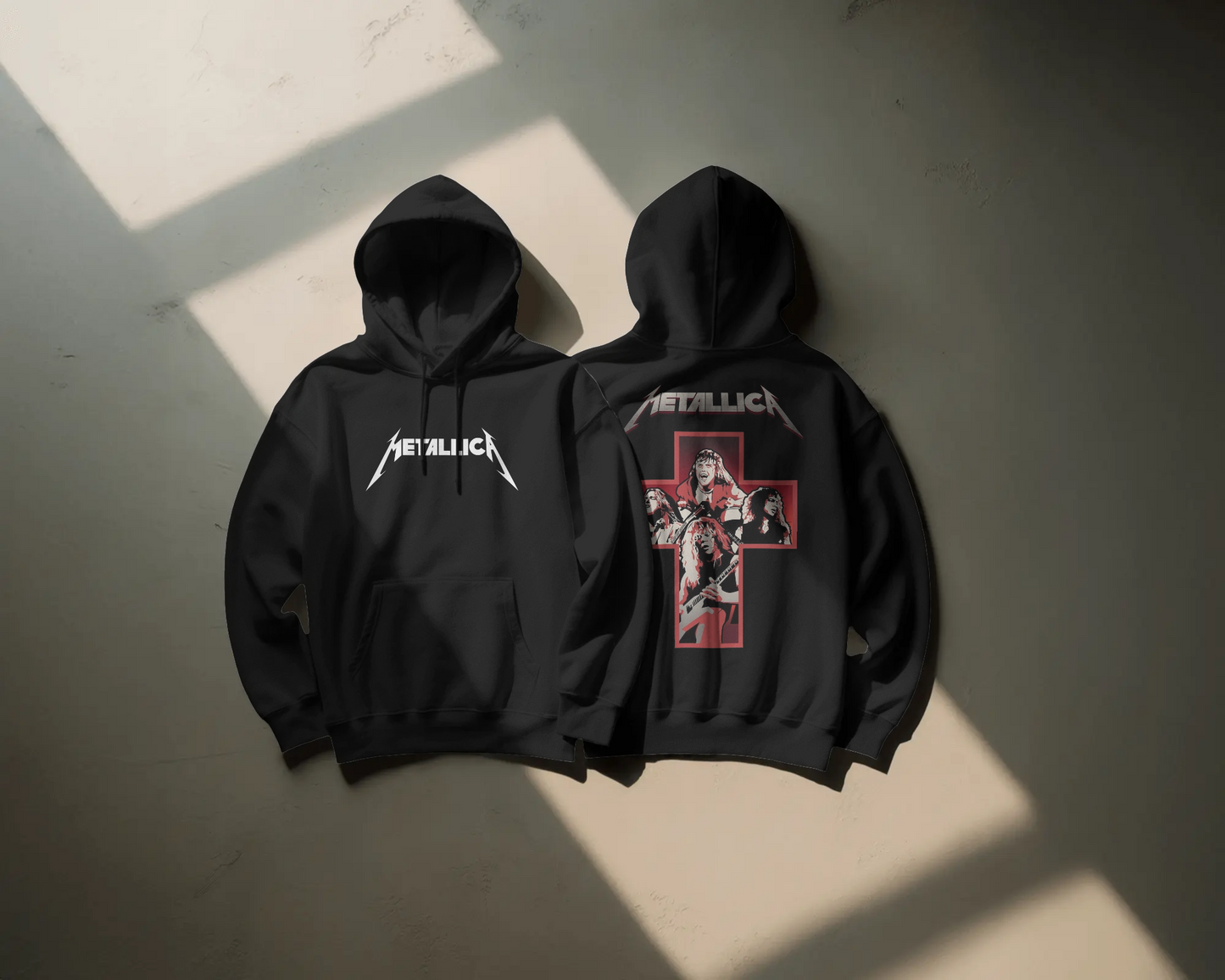 Metallica 2 Baskılı Hoodie
