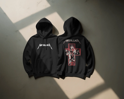 Metallica 2 Baskılı Hoodie