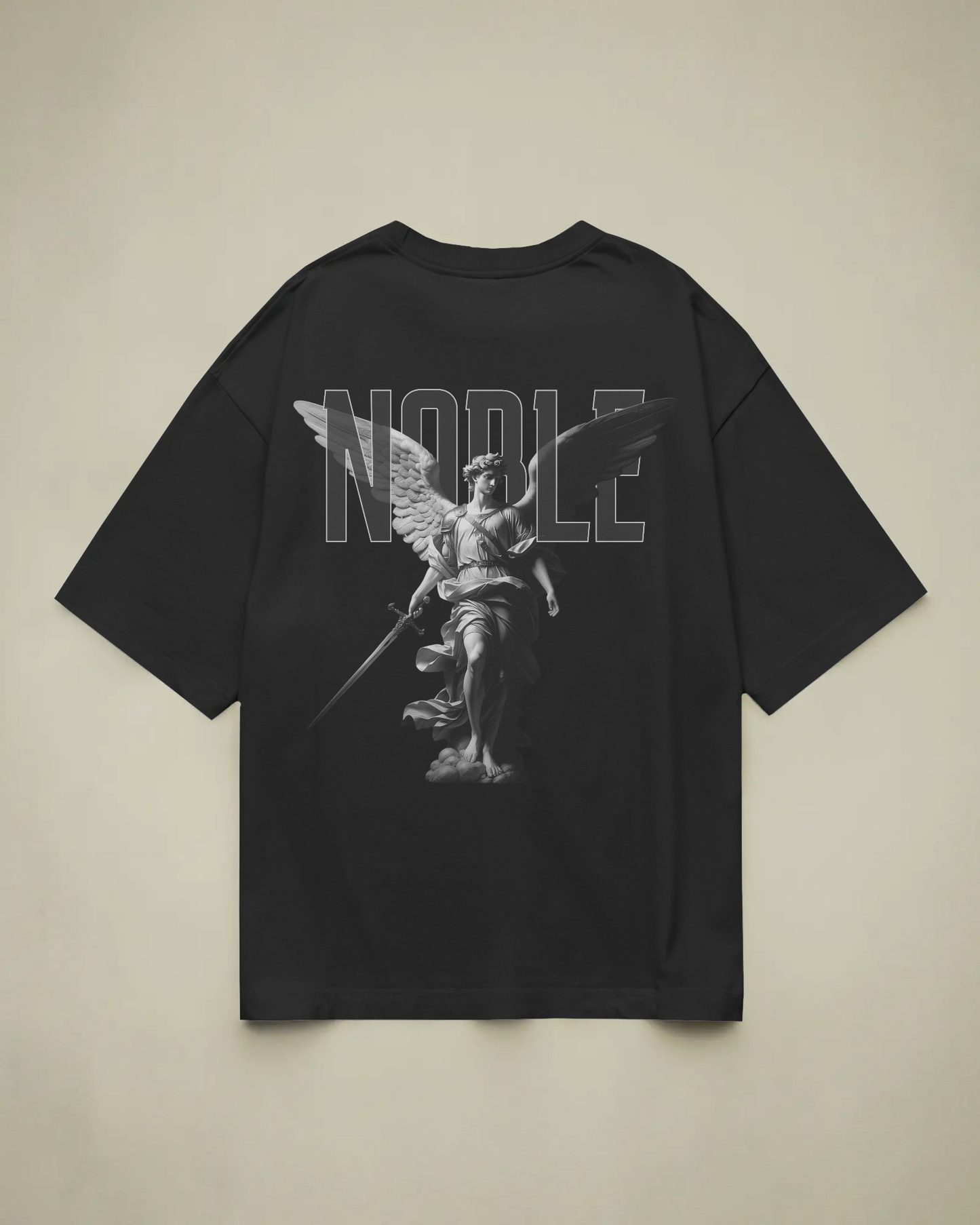 Noble Baskılı Oversize T-shirt