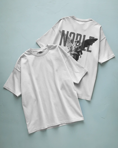 Noble Baskılı Oversize T-shirt