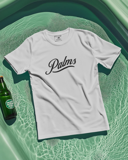 Palms Baskılı Oversize T-shirt
