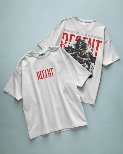 Regent Baskılı Oversize T-shirt