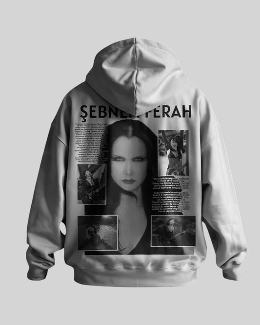 Şebnem Ferah Baskılı Hoodie