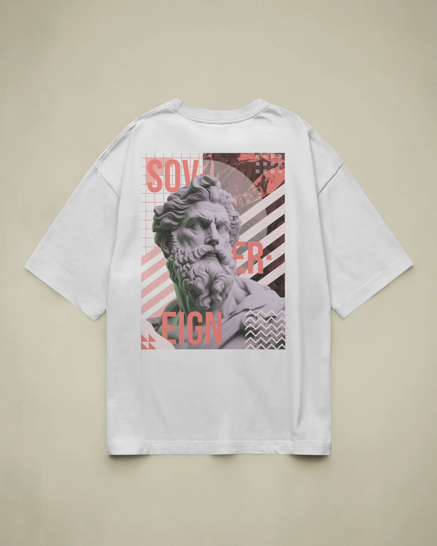 Sovereign Baskılı Oversize T-shirt