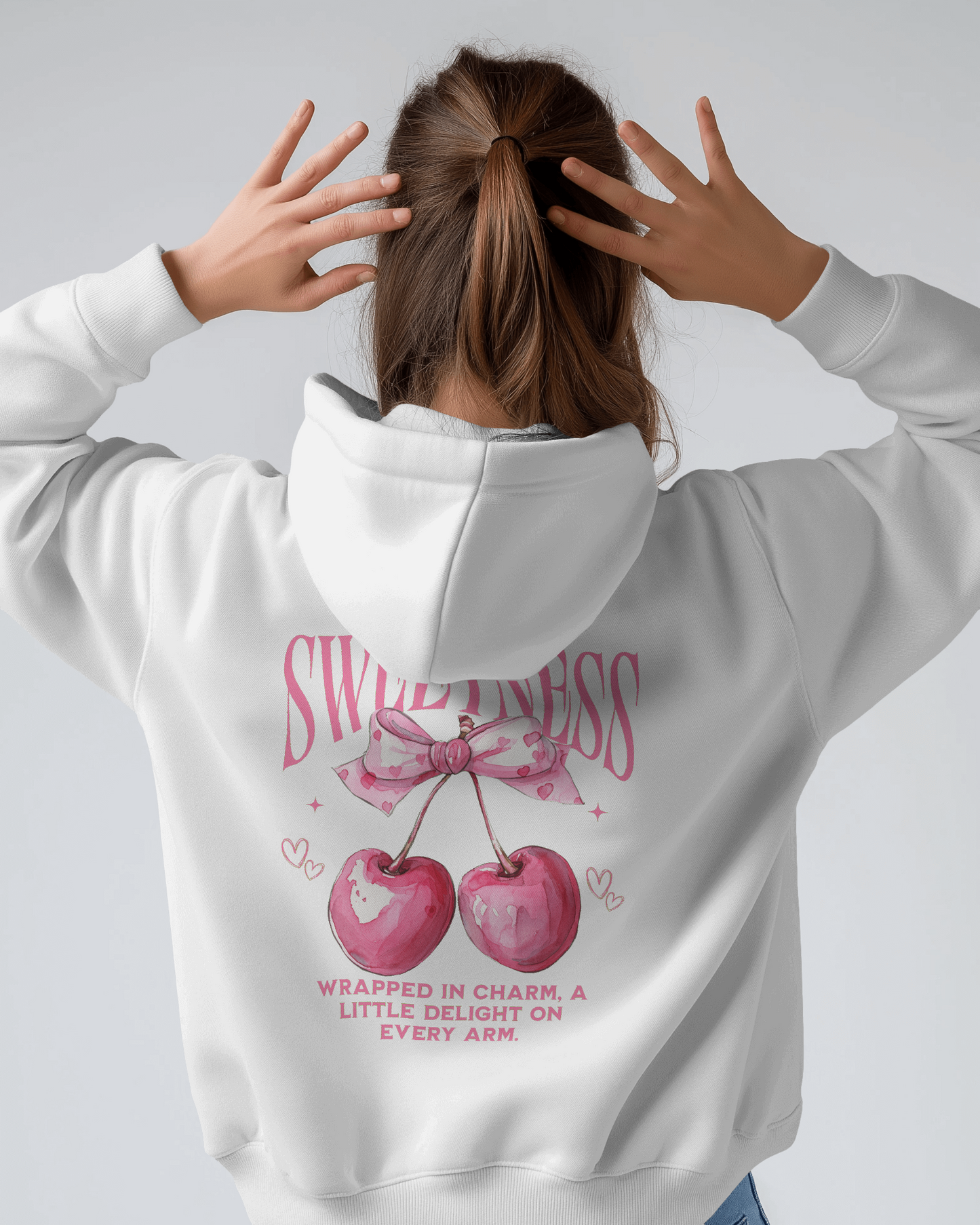 Sweetness Baskılı Hoodie
