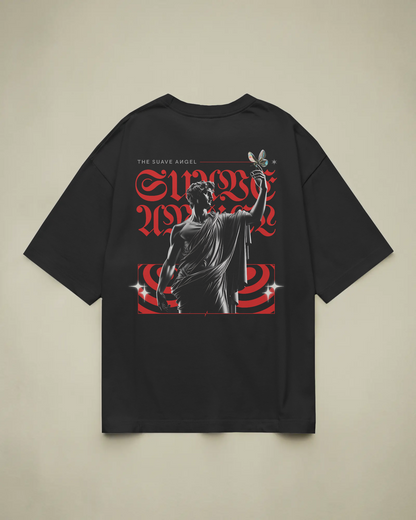 The Suave Angel Baskılı Oversize T-shirt