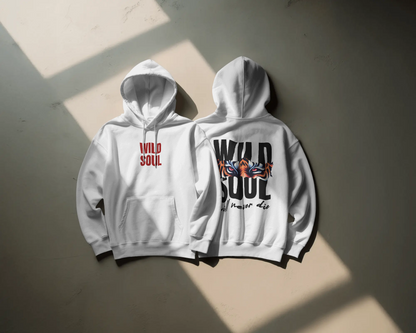 Wild Soul Baskılı  Hoodie